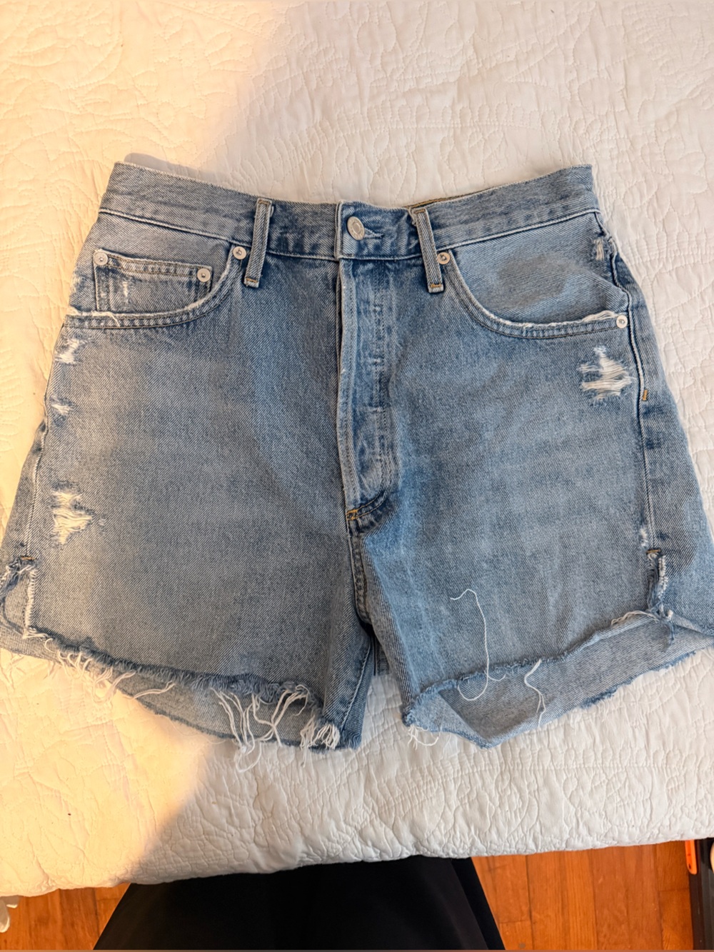 Agolde Parker long shorts
